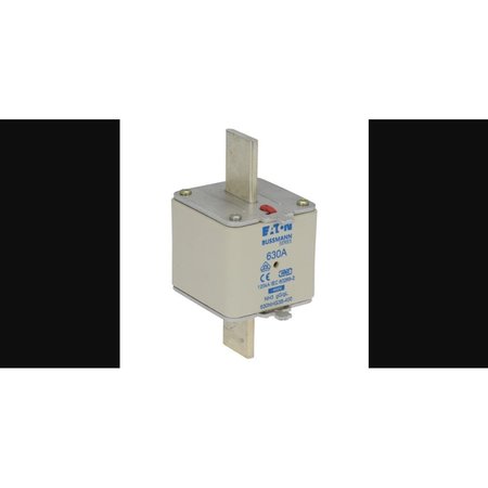 EATON BUSSMANN Inline Fuse, NHG Series, 500A, 400V AC, Square 500NHG3B-400